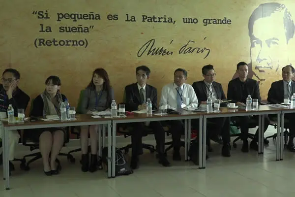 Delegación de comercio de Taiwán visita Nicaragua