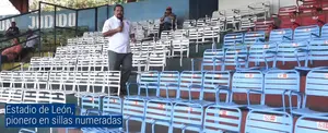 Estadio de León, pionero en sillas numeradas