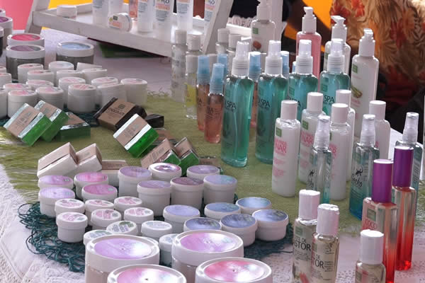 Parque Nacional de Ferias presentó variedad en cosméticos naturales