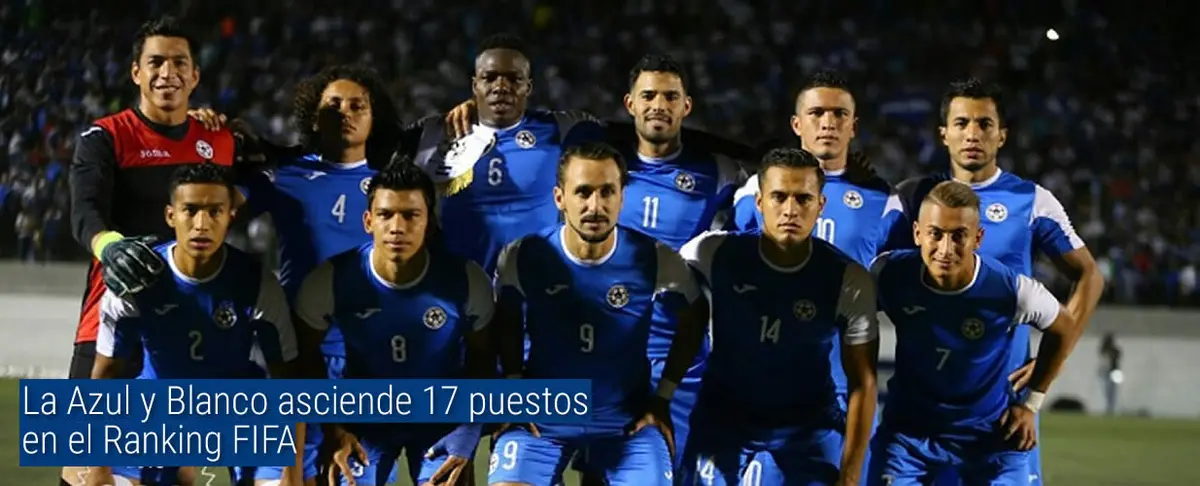 La Azul y Blanco asciende 17 puestos en el Ranking FIFA