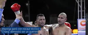 Mayorga ganó con nocaut técnico y 'Chang' demostró ser un guerrero