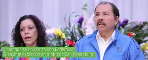 Nicaragua se solidariza con Federación Rusa ante explosión en metro de San Petersburgo
