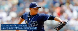 Erasmo Ramírez consigue su segunda victoria de la temporada