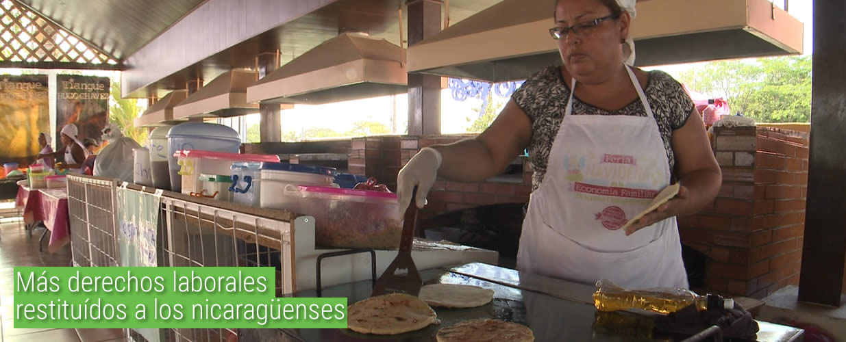 Más derechos laborales restituídos a los nicaragüenses