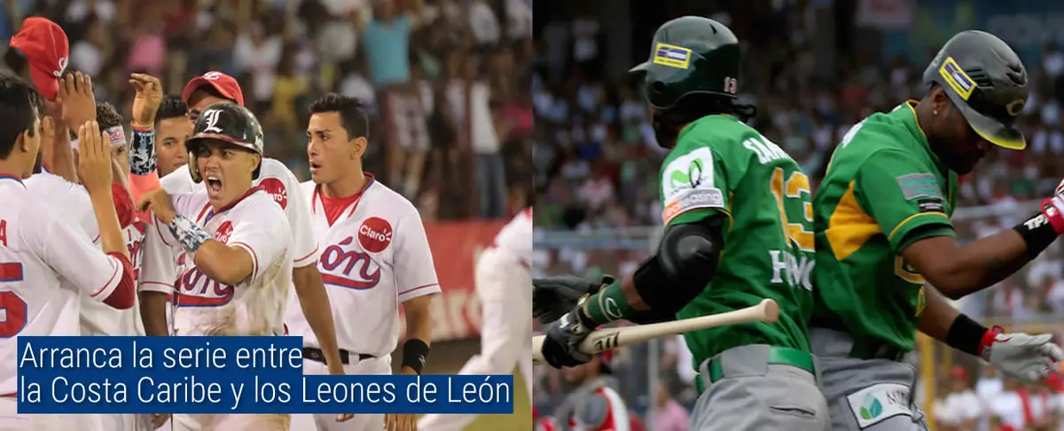 Arranca la serie entre la Costa Caribe y los Leones de León