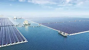 La planta flotante de energía solar más grande del mundo ha sido inaugurada por China