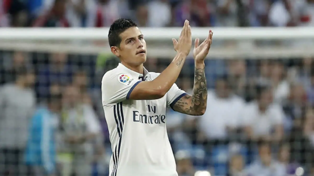 James Rodríguez, ¿se despidió del Bernabéu?