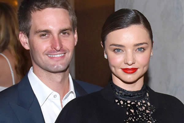 Miranda Kerr y Evan Spiegel ya son esposos