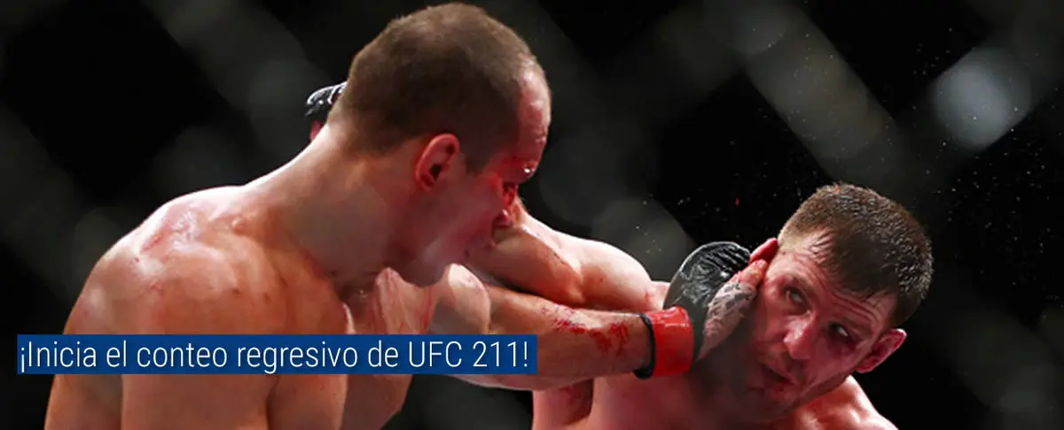 ¡Inicia el conteo regresivo de UFC 211! (+Vídeo)