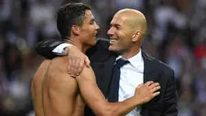 Zinedine Zidane siente “un poco de envidia” por las estadísticas de Cristiano Ronaldo