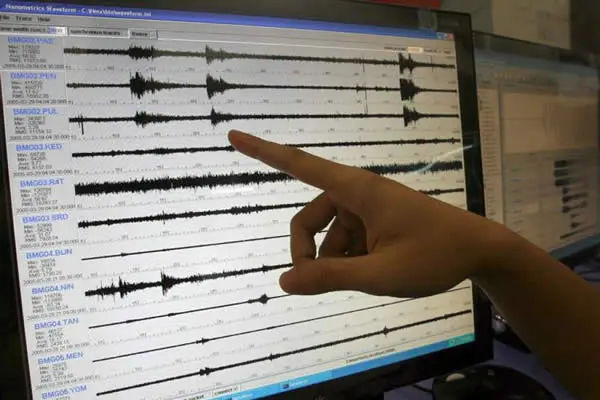 Temblor de 5,7 grados  sacude Chile