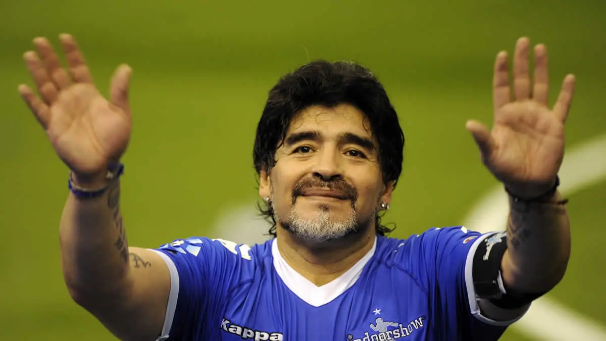 Diego Maradona comparte desde cuándo no consume drogas