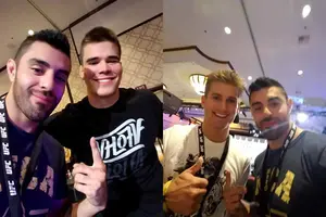 Jason González disfrutó de su fin de semana en el retiro de peleadores de UFC
