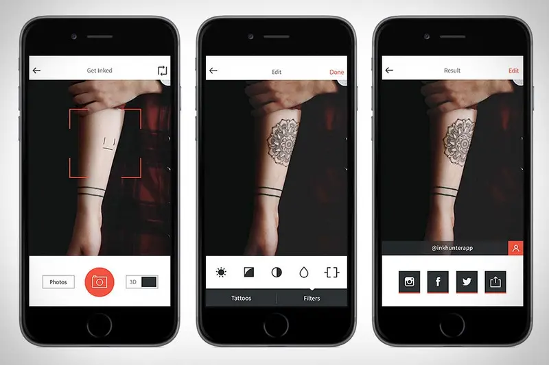 Elegí el diseño de tatuaje que querás. Esta aplicación te lo muestra