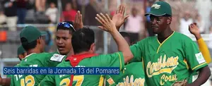Seis barridas en la Jornada 13 del Pomares