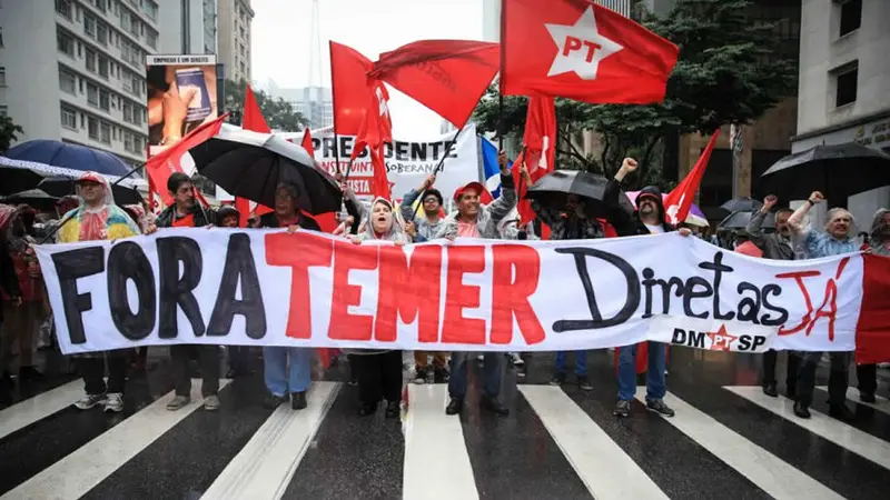 Más del 90% de los brasileños piden elecciones directas
