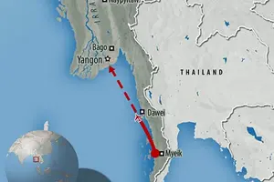 Encuentran cadáveres de la tragedia en Myanmar