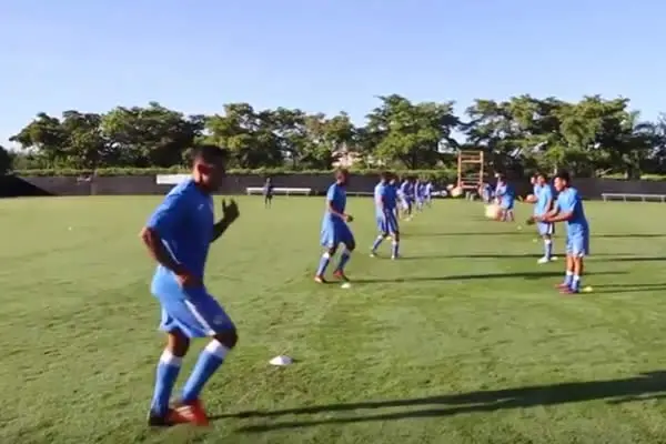 Selección de Nicaragua realiza primer entrenamiento en Miami