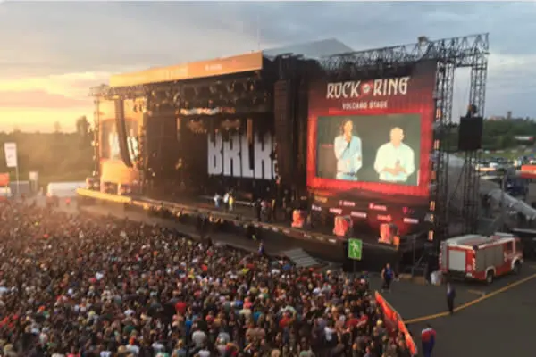 Festival alemán "Rock am Ring" desalojado por alerta terrorista