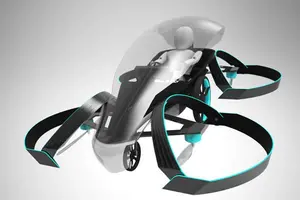 SkyDrive, el futuro carro volador