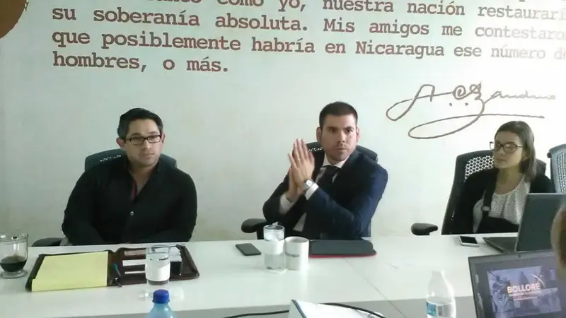 Representantes de Pro Nicaragua se reúne con Empresa inversionista Francesa Bollore Sports