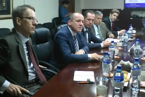 Bollore Ports se reúne con director de la Empresa Portuaria Nicaragüense
