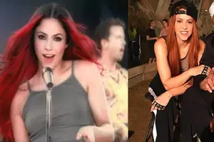 Shakira regresa al pelirojo exitoso de los '90