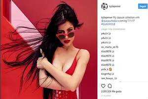 Kylie Jenner con más comentarios "LB"
