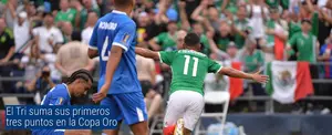El Tri suma sus primeros tres puntos en la Copa Oro