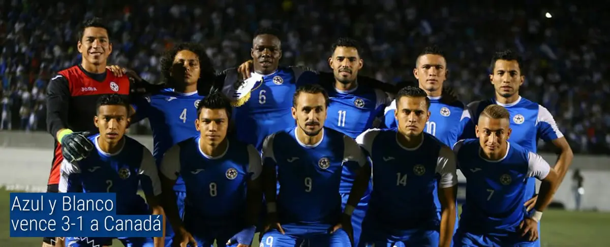 Azul y Blanco vence 3-1 a Canadá en partido amistoso previo Copa Oro