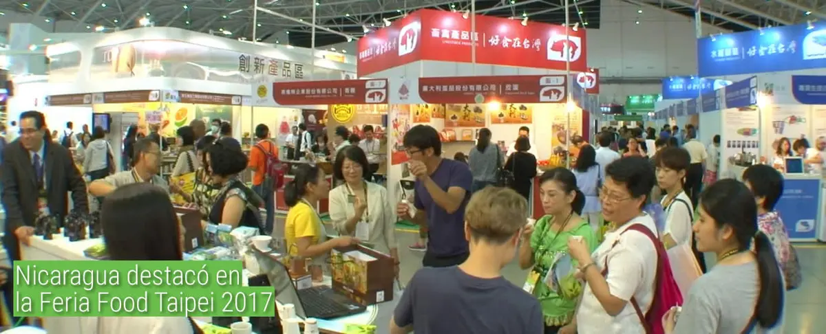Nicaragua destacó en la Feria Food Taipei 2017