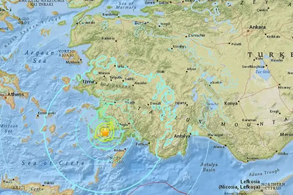 Terremoto de 6,7 Sacude Turquía