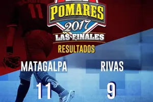 Matagalpa derrotó 11-9 a Rivas en el estreno de las semifinales Pomares 2017