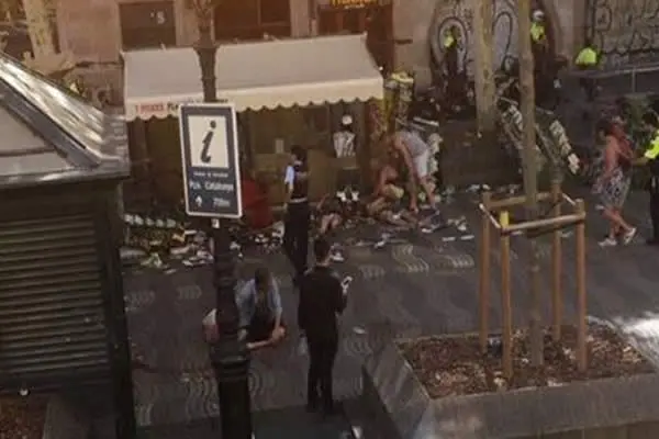 ISIS ataca plaza Rambla en Barcelona