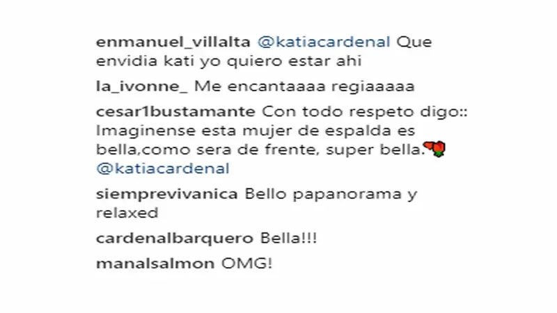 Katia Cardenal luce espectacular en sus años primaverales