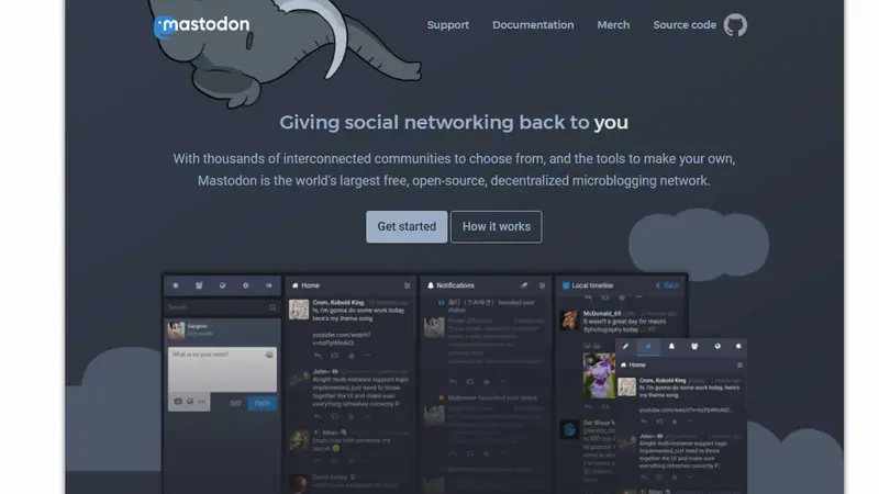 Mastodon red social sin censura conquista Japón 