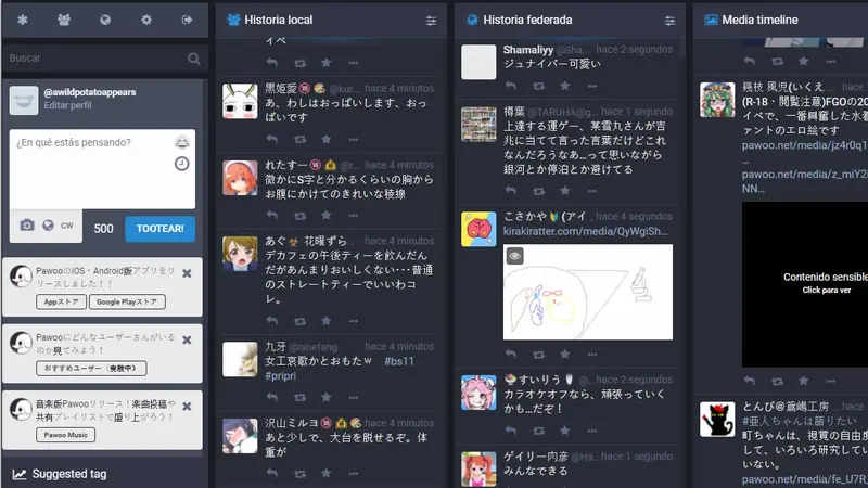 Mastodon red social sin censura conquista Japón