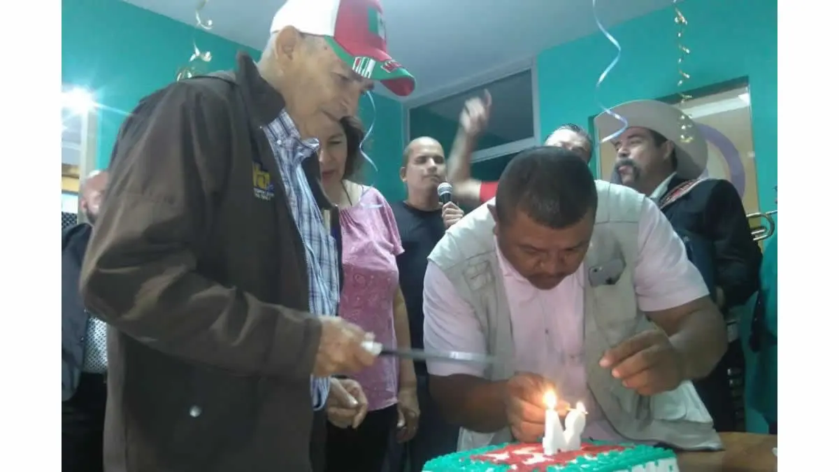 Don Otto de la Rocha celebra sus 84 años de vida