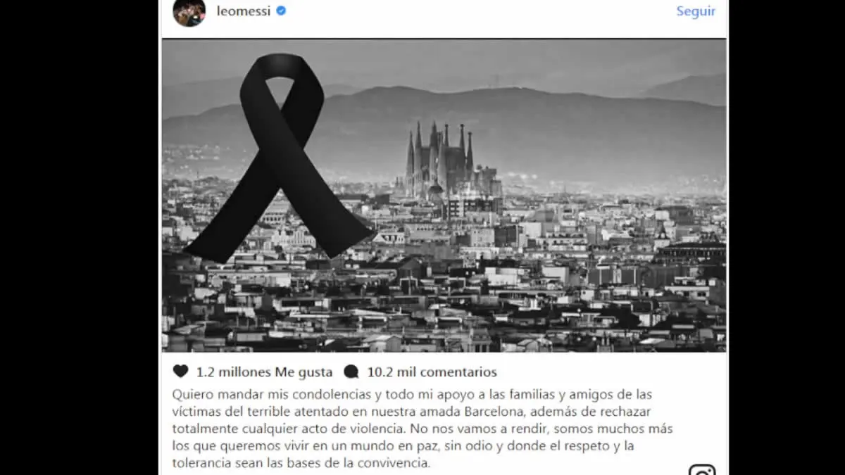 Redes Sociales reaccionaron por atentado en Plaza Rambla, Barcelona