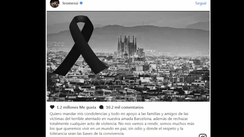 Redes Sociales reaccionaron por atentado en plaza rambla, Barcelona