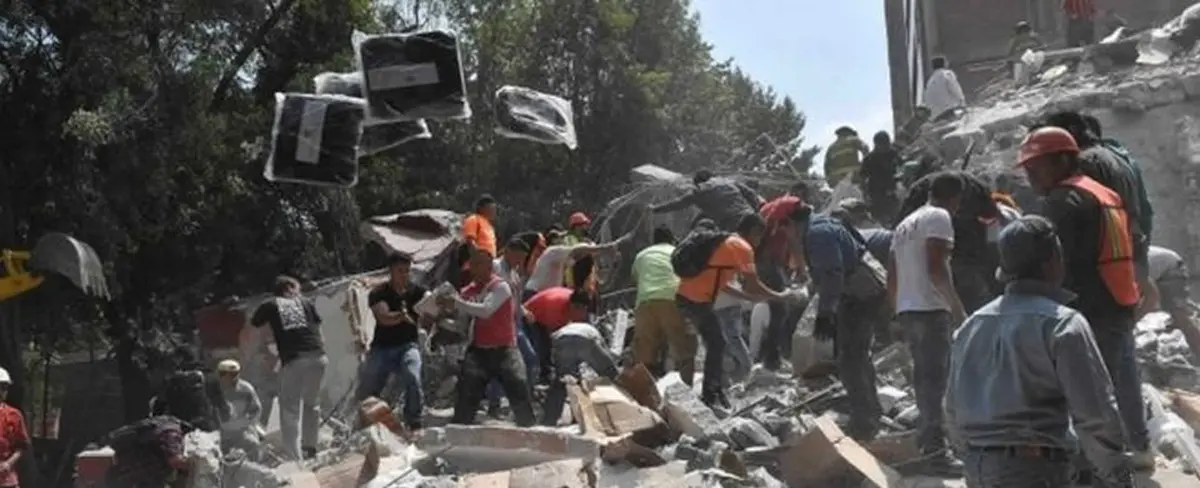 Sismo de 7,1 grados sacude el sur de México