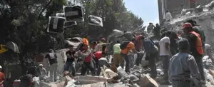 Sismo de 7,1 grados sacude el sur de México