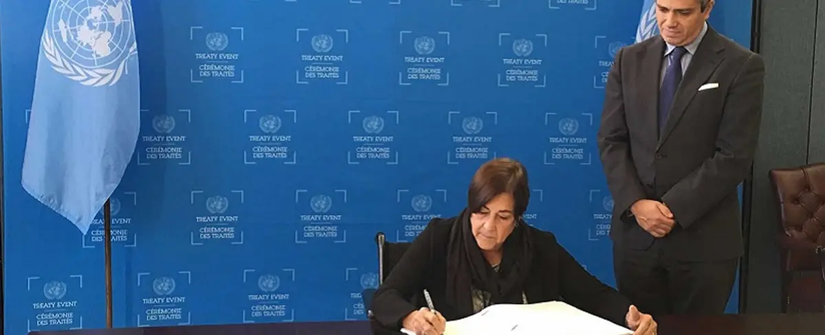 Nicaragua firma primer Tratado de Prohibición de Armas Nucleares