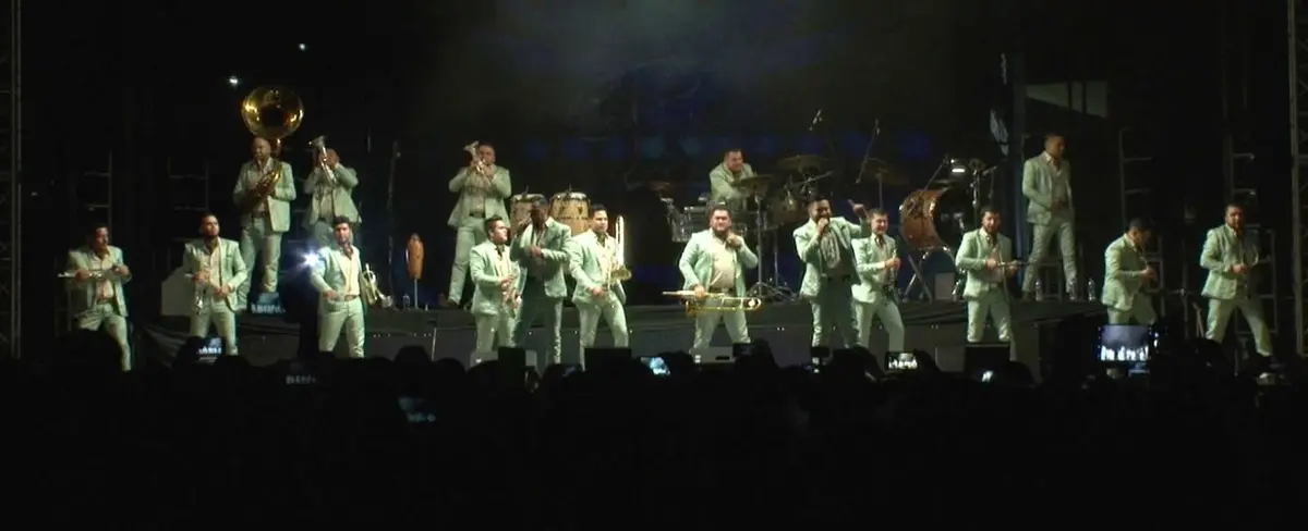 Banda El Recodo, madre de todas las bandas hizo bailar a los nicaragüenses