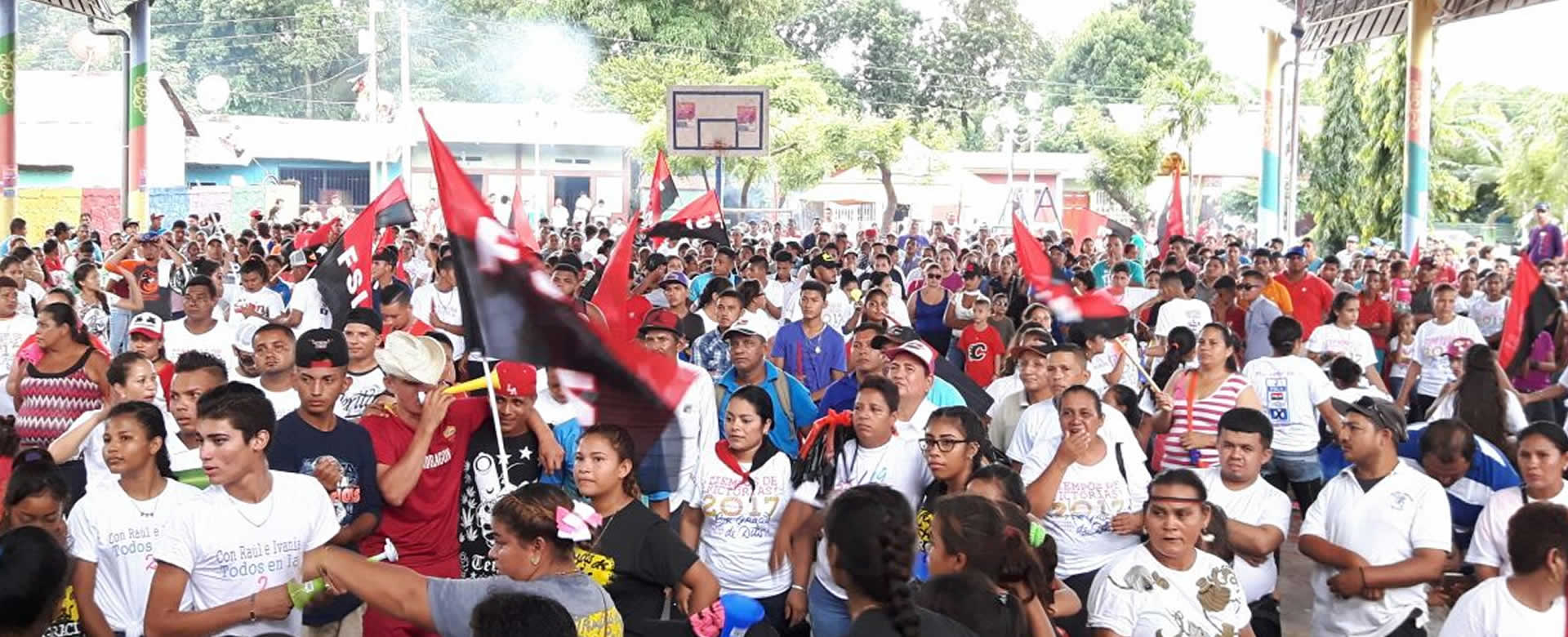 Puerto Morazán cubre sus calles con Fiestas de la Unidad de las Familias