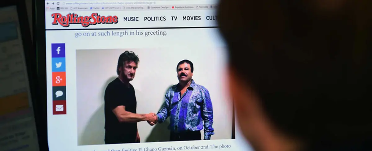 Sean Penn considera que el documental "Cuando conocí al Chapo" contiene una narrativa falsa