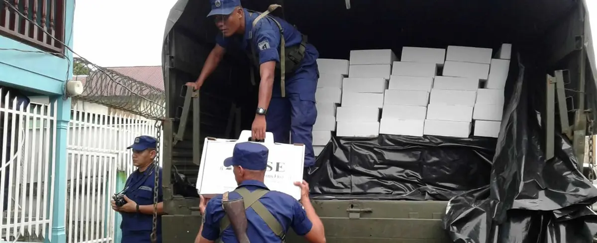Llega material electoral a Bluefields