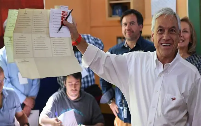 Sebastián Piñera irá a segunda vuelta en las elecciones generales en Chile