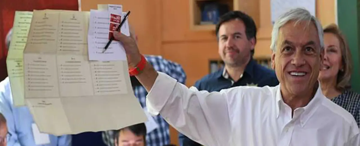 Sebastián Piñera irá a segunda vuelta en las Elecciones Generales en Chile
