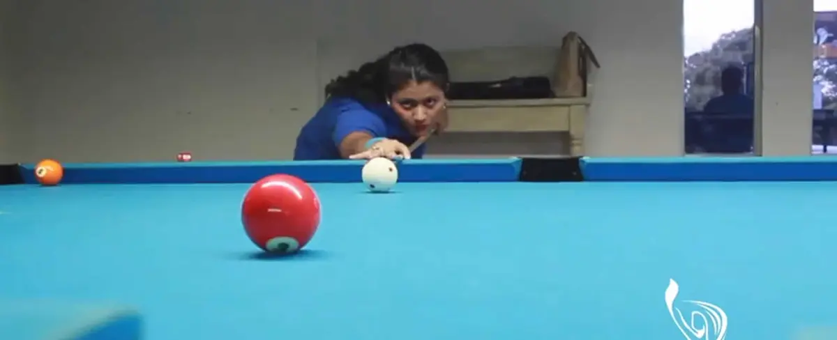 Karen García pretende obtener medalla de oro en la mesa de billar